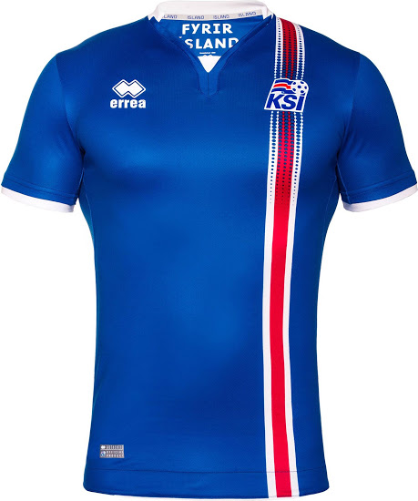 Maillot Islande Domicile Euro 2016 - Cliquez sur l'image pour la fermer